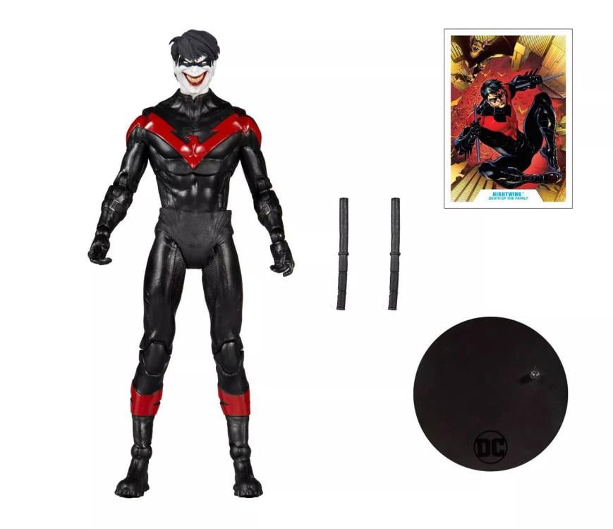Death of the Family DC Multiverse Nightwing (Joker Toxin) image 9