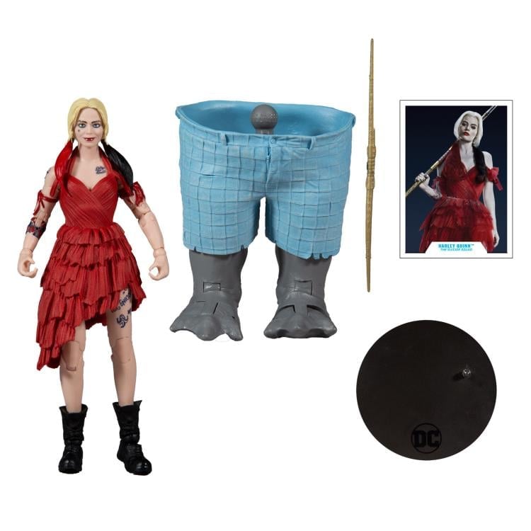 The Suicide Squad DC Multiverse Harley Quinn (Collect to Build: King Shark) image 9