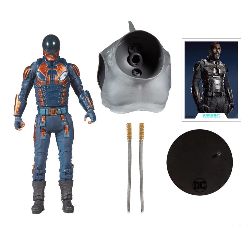 The Suicide Squad DC Multiverse Bloodsport (Collect to Build: King Shark) image 9