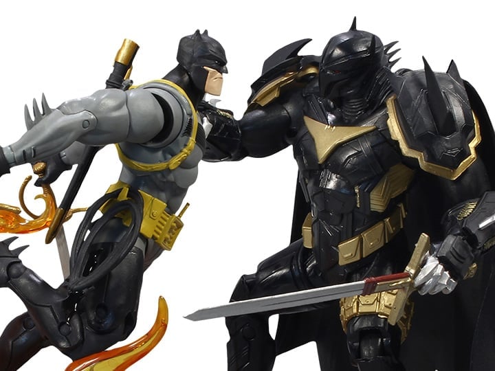 Batman: Curse of the White Knight DC Multiverse Batman vs. Azrael Batman Armor Two-Pack image 1