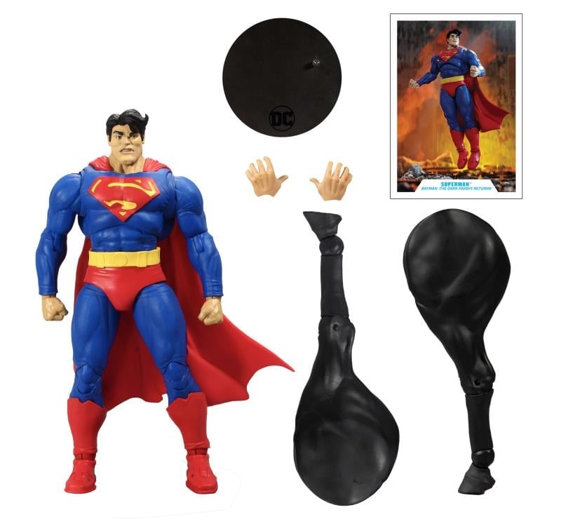 Batman: The Dark Knight Returns DC Multiverse Superman (Collect to Build: Batman's Horse) image 9