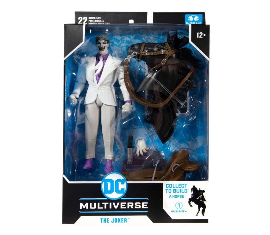 Batman: The Dark Knight Returns DC Multiverse The Joker (Collect to Build: Batman's Horse) image 10