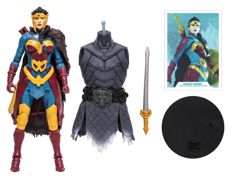 Endless Winter DC Multiverse Wonder Woman (Collect to Build: Frost King) image 9