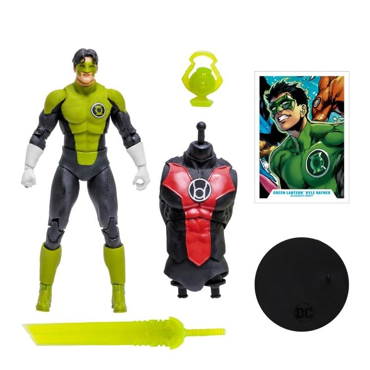 Blackest Night DC Multiverse Green Lantern (Kyle Rayner) (Collect to Build: Atrocitus) image 10