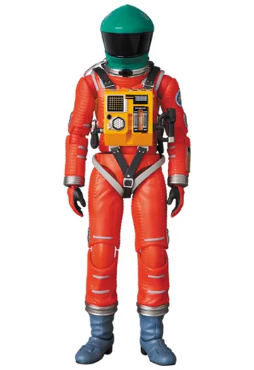 SPACE SUIT GREEN HELMET & ORANGE SUIT Ver.