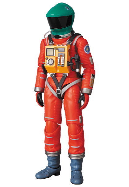 SPACE SUIT GREEN HELMET & ORANGE SUIT Ver. image 3