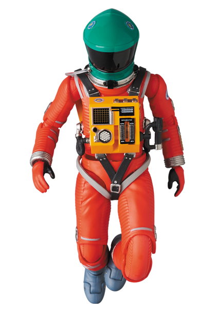 SPACE SUIT GREEN HELMET & ORANGE SUIT Ver. image 4