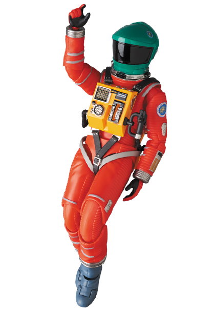 SPACE SUIT GREEN HELMET & ORANGE SUIT Ver. image 5
