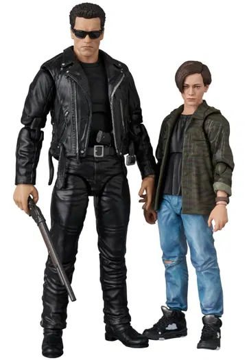 T-800(T2 Ver.) & John Connor