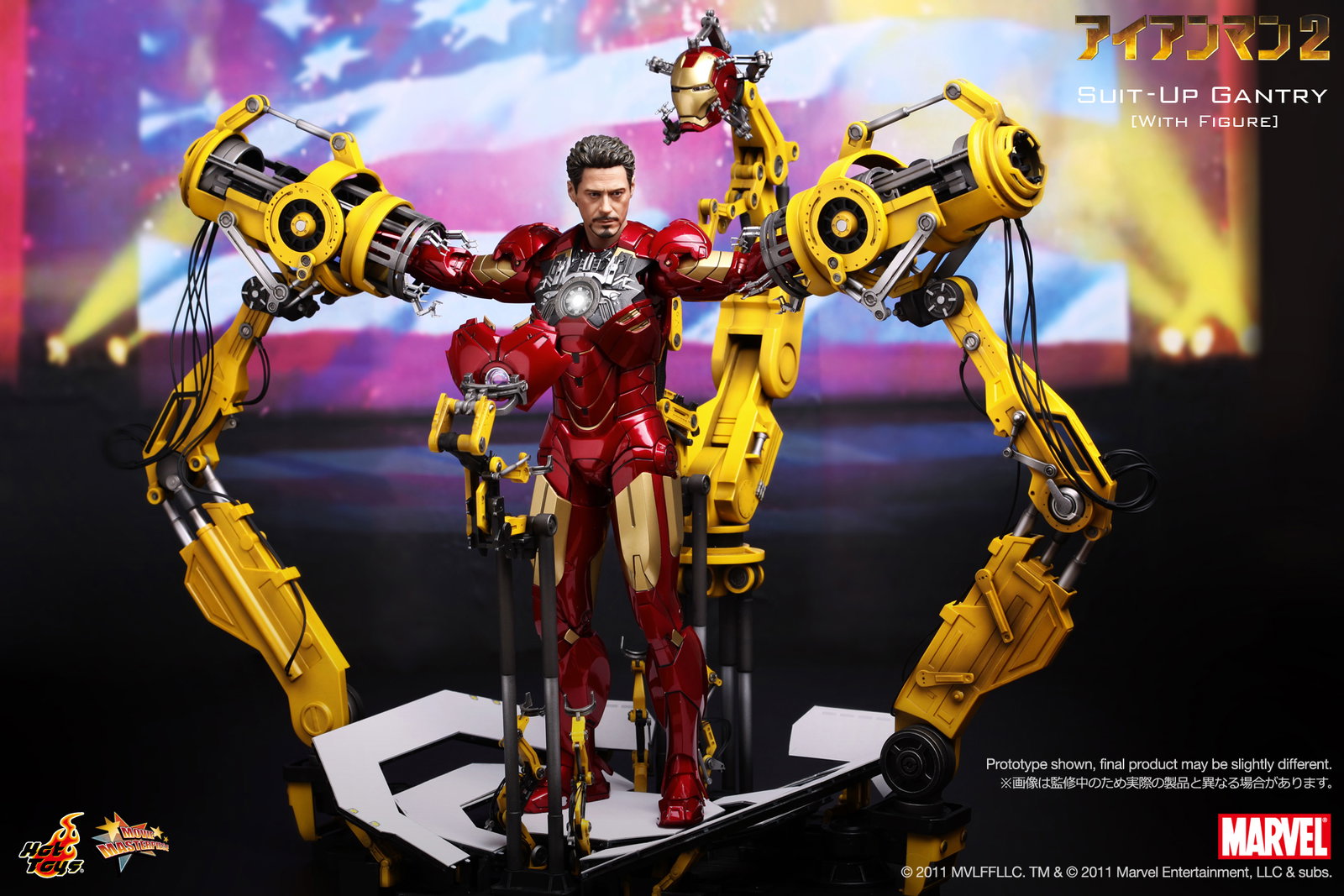 Iron Man 2 - Suit-Up Gantry [With Figure] image 4