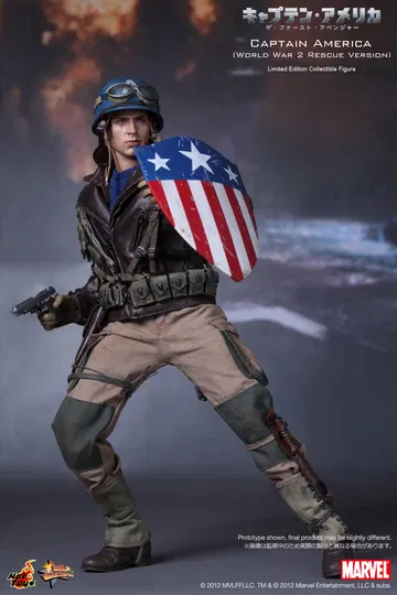 Captain America The First Avenger - Captain America (World War 2 Rescue Version)