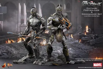 The Avengers - Chitauri Footsoldier & Commander Set [With Bonus Accessory]