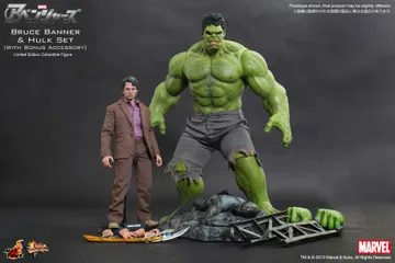 The Avengers - Bruce Banner & Hulk Set [With Bonus Accessory]