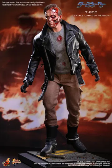 The Terminator - T-800 (Battle Damaged Version)