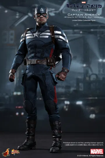 Captain America / The Winter Soldier - Captain America (Stealth S.T.R.I.K.E. Suit Version)