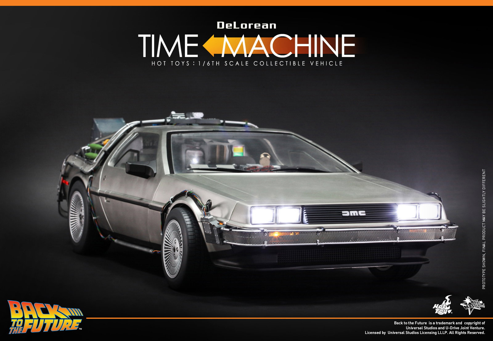 Back to the Future - DeLorean Time Machine image 2