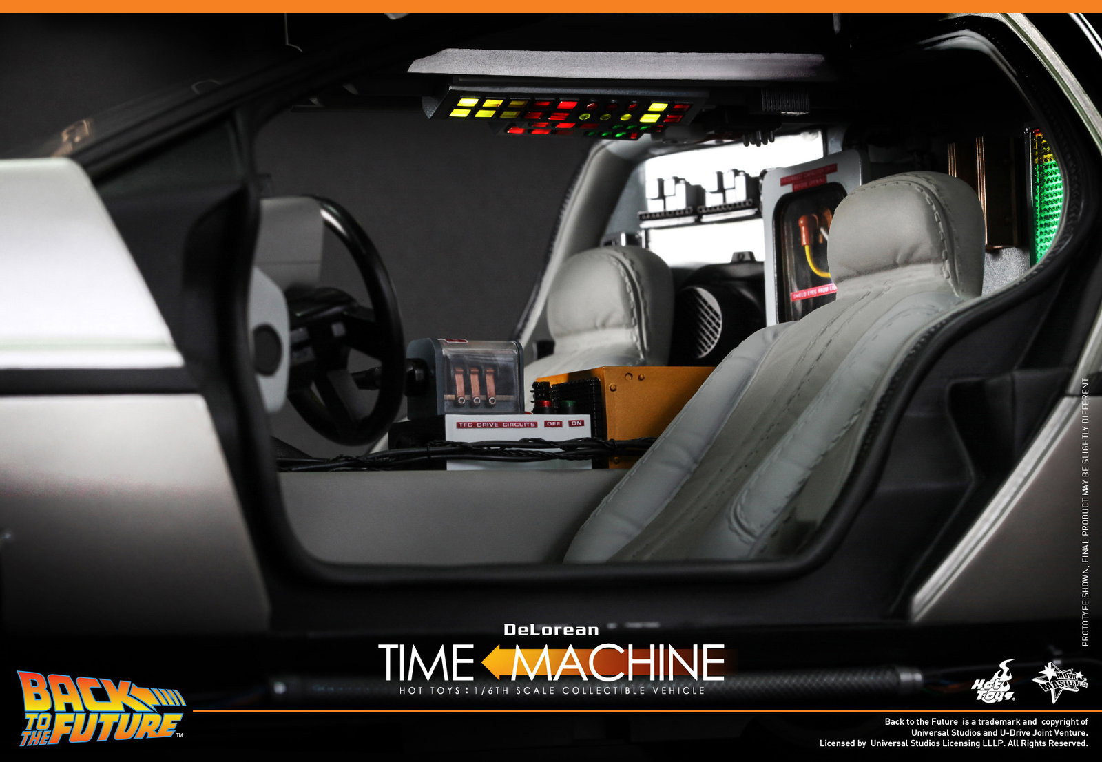 Back to the Future - DeLorean Time Machine image 8