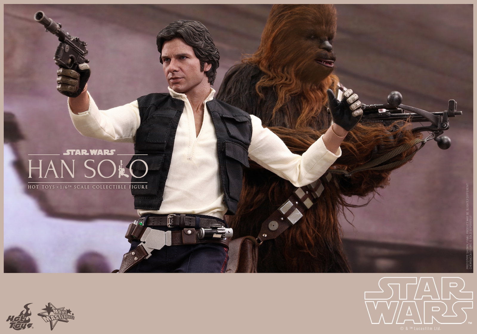 Star Wars / Episode IV A New Hope - Han Solo & Chewbacca Set [With Bonus Accessories] image 3