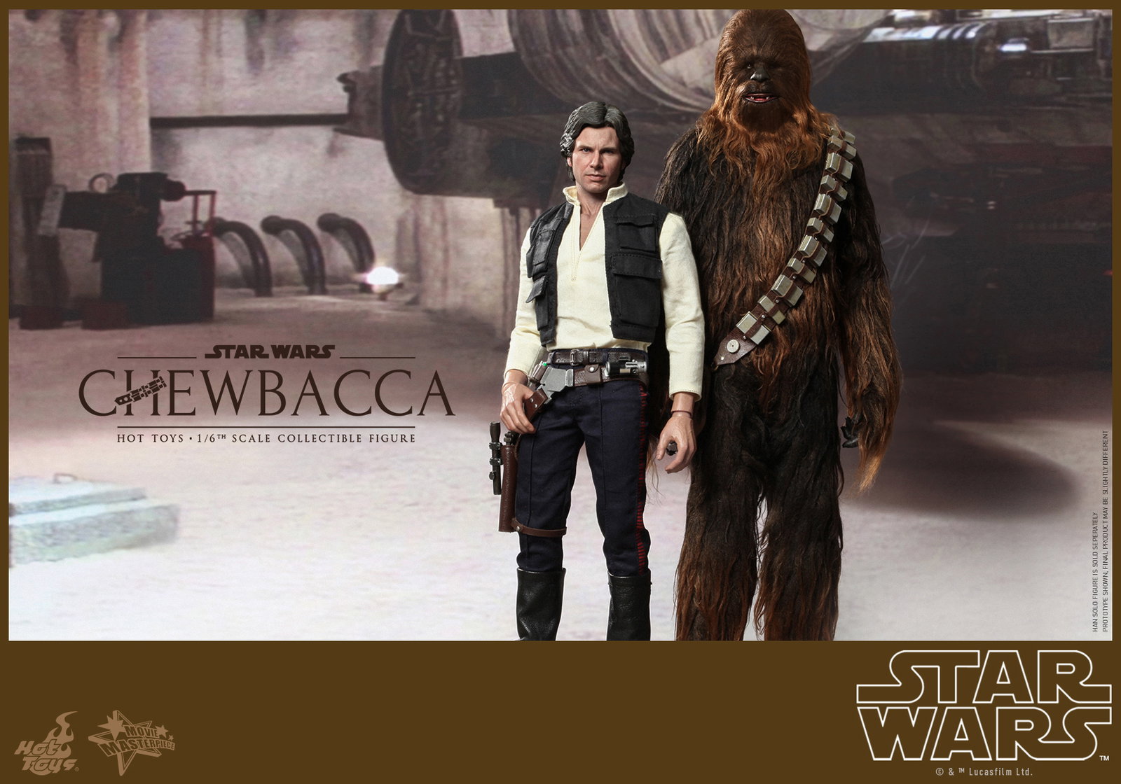 Star Wars / Episode IV A New Hope - Han Solo & Chewbacca Set [With Bonus Accessories] image 5