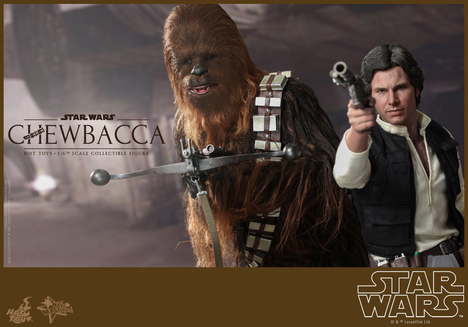 Star Wars / Episode IV A New Hope - Han Solo & Chewbacca Set [With Bonus Accessories] image 6