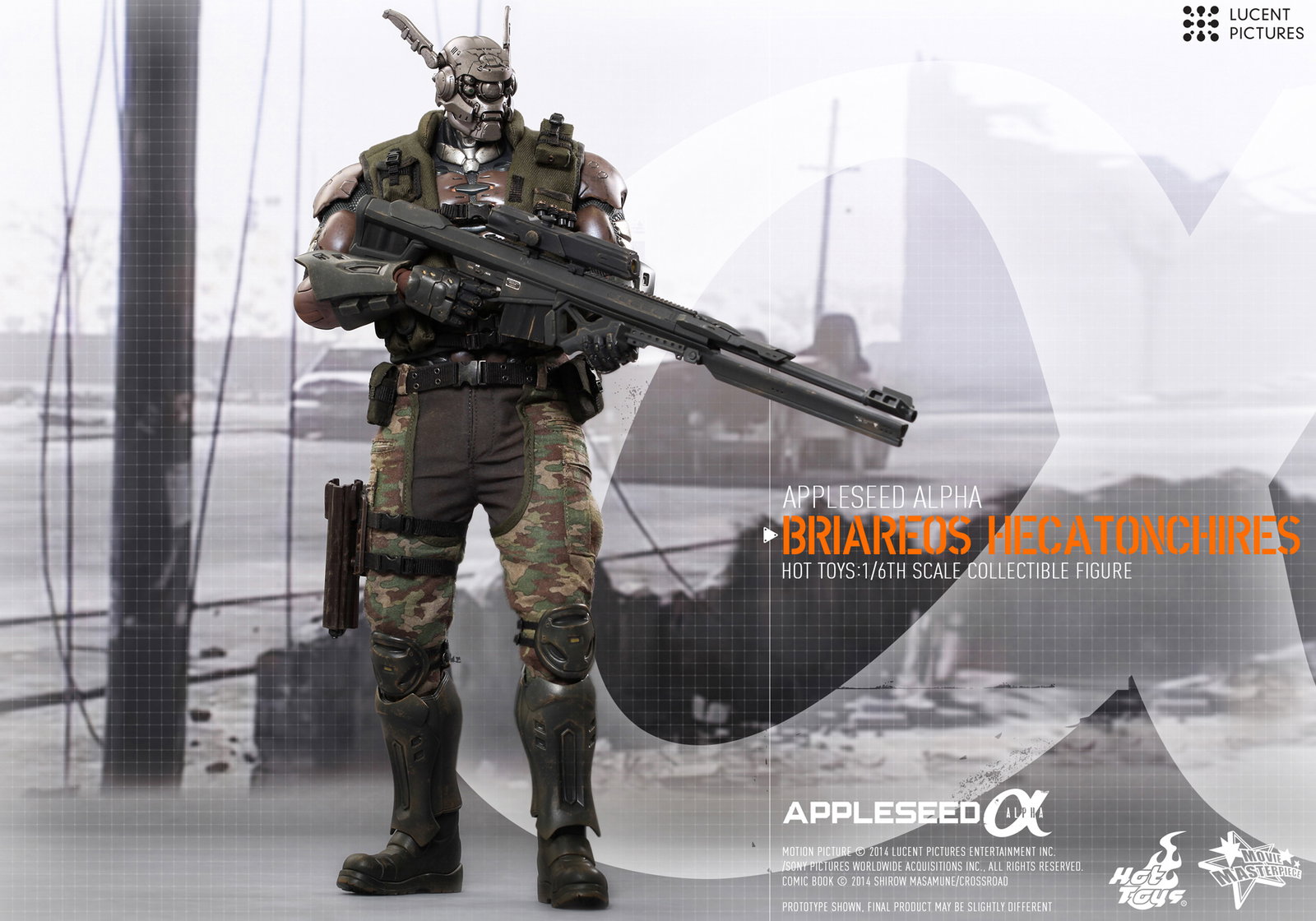 Appleseed Alpha - Briareos Hecatonchires image 1