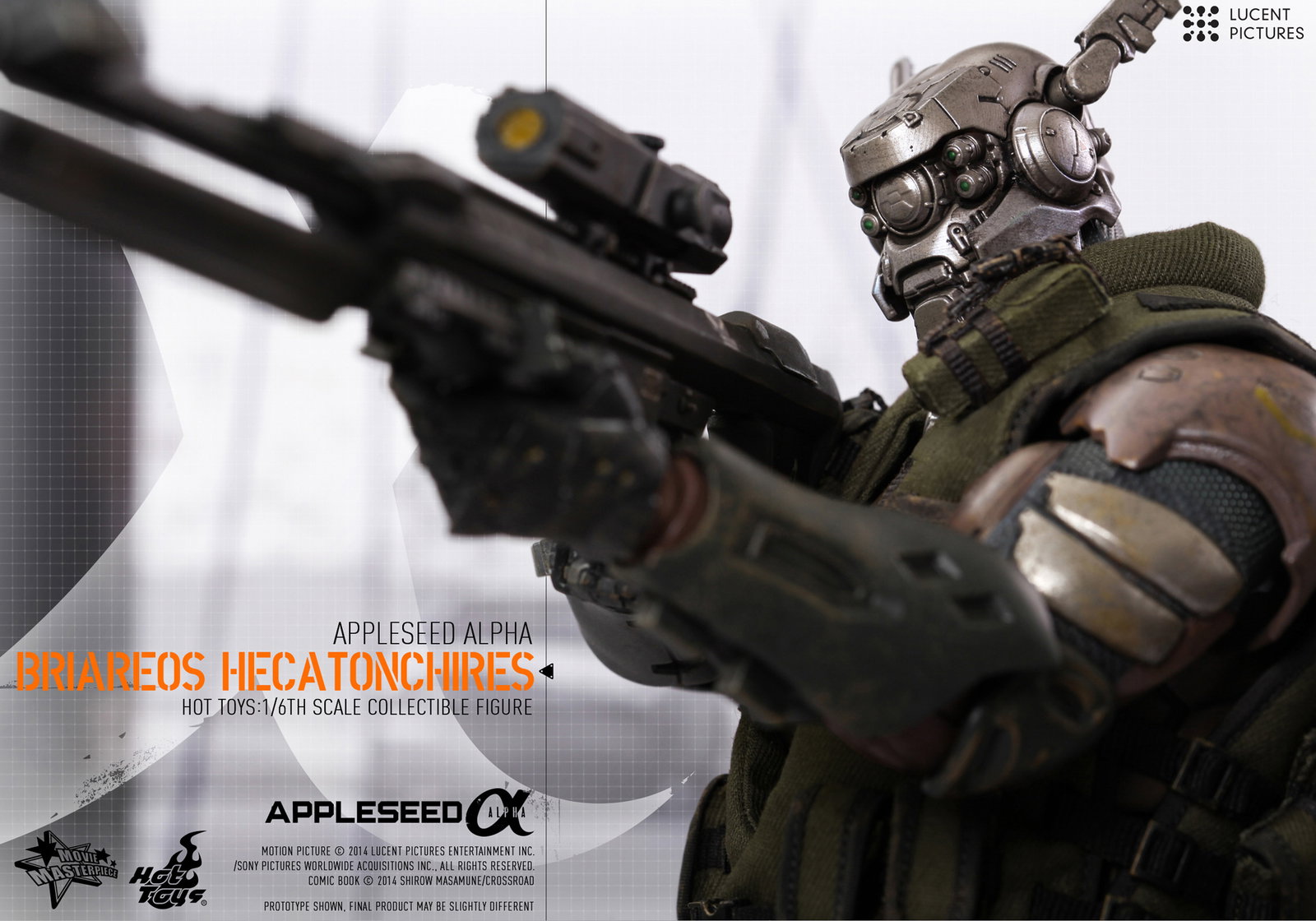 Appleseed Alpha - Briareos Hecatonchires image 10