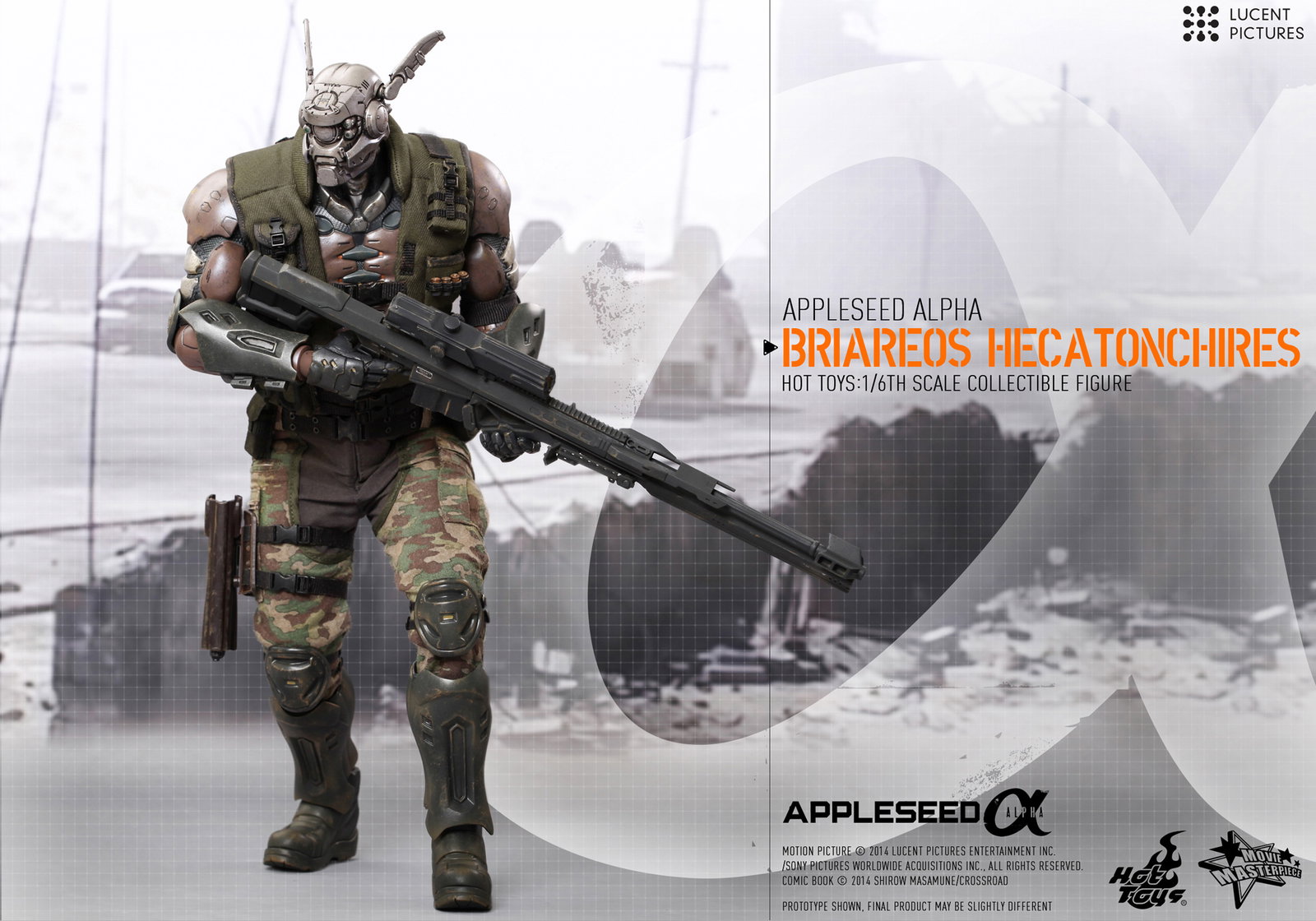 Appleseed Alpha - Briareos Hecatonchires image 2