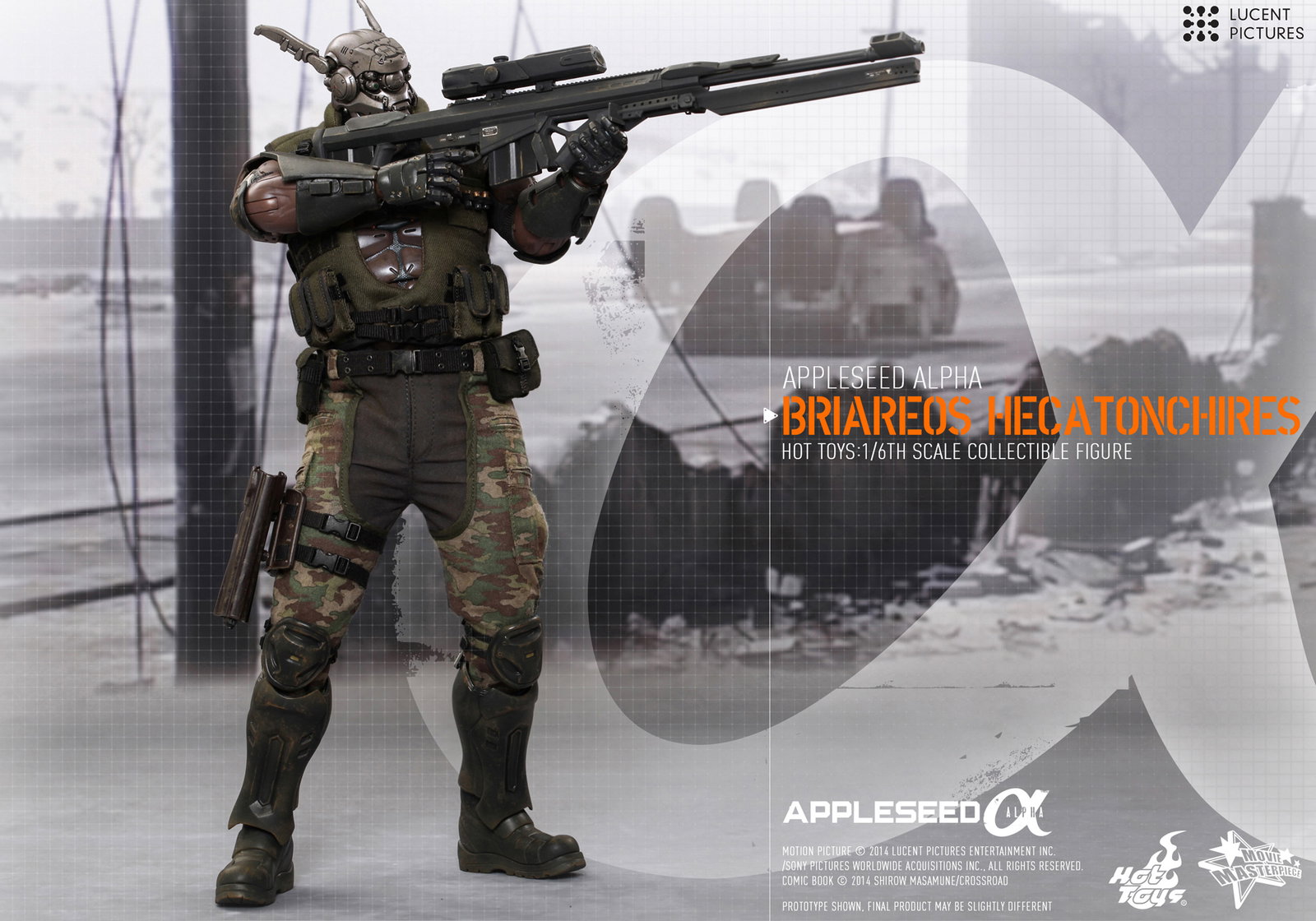 Appleseed Alpha - Briareos Hecatonchires image 3