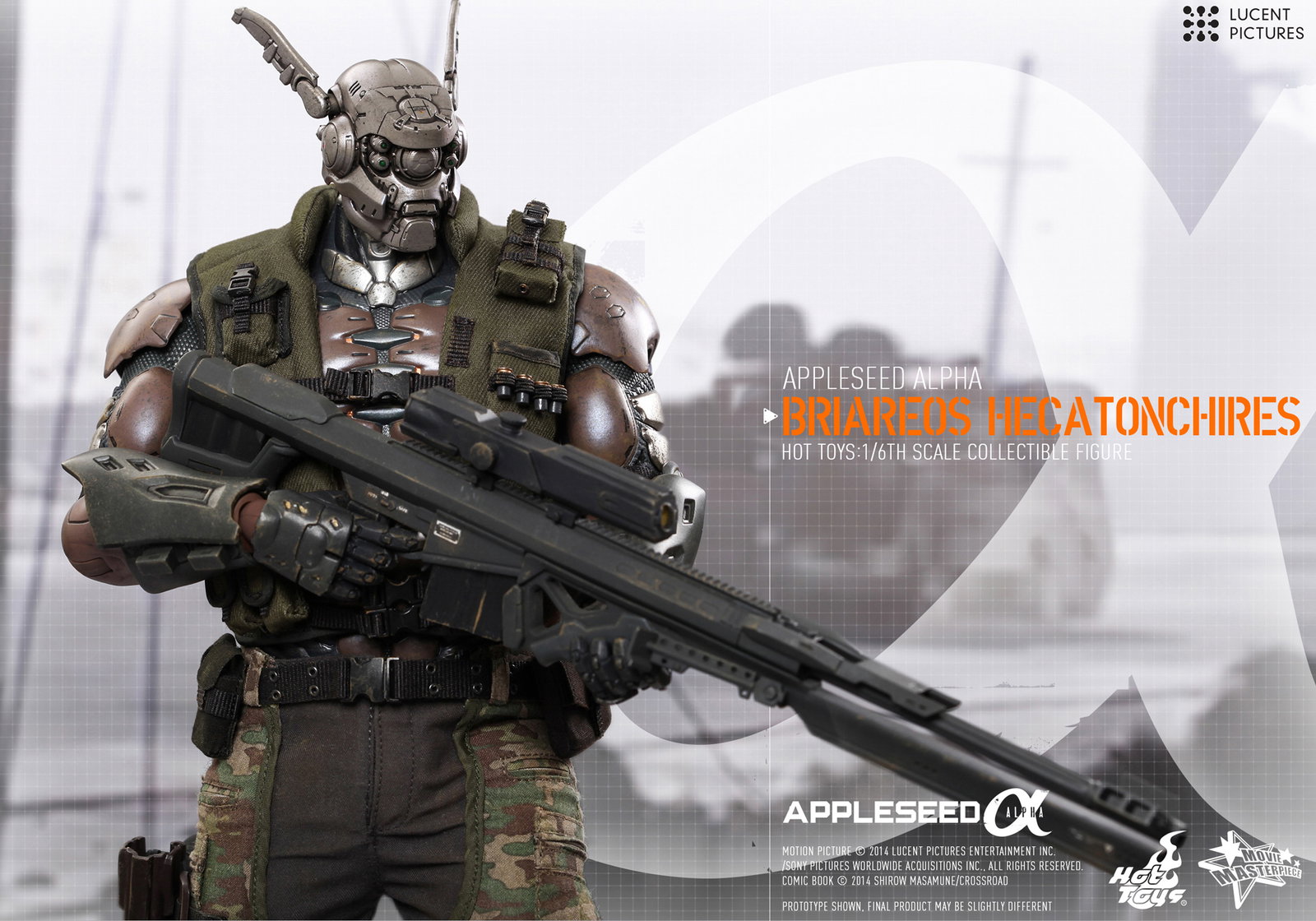 Appleseed Alpha - Briareos Hecatonchires image 4