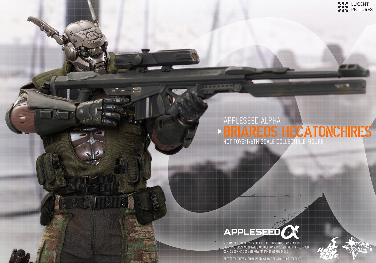 Appleseed Alpha - Briareos Hecatonchires image 5