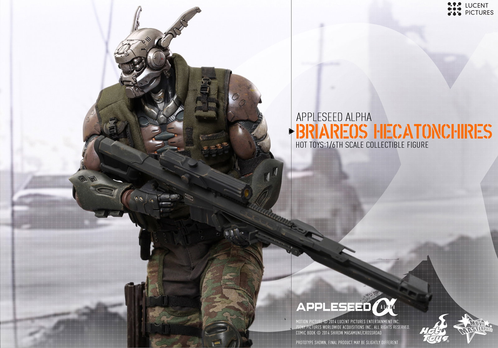 Appleseed Alpha - Briareos Hecatonchires image 6