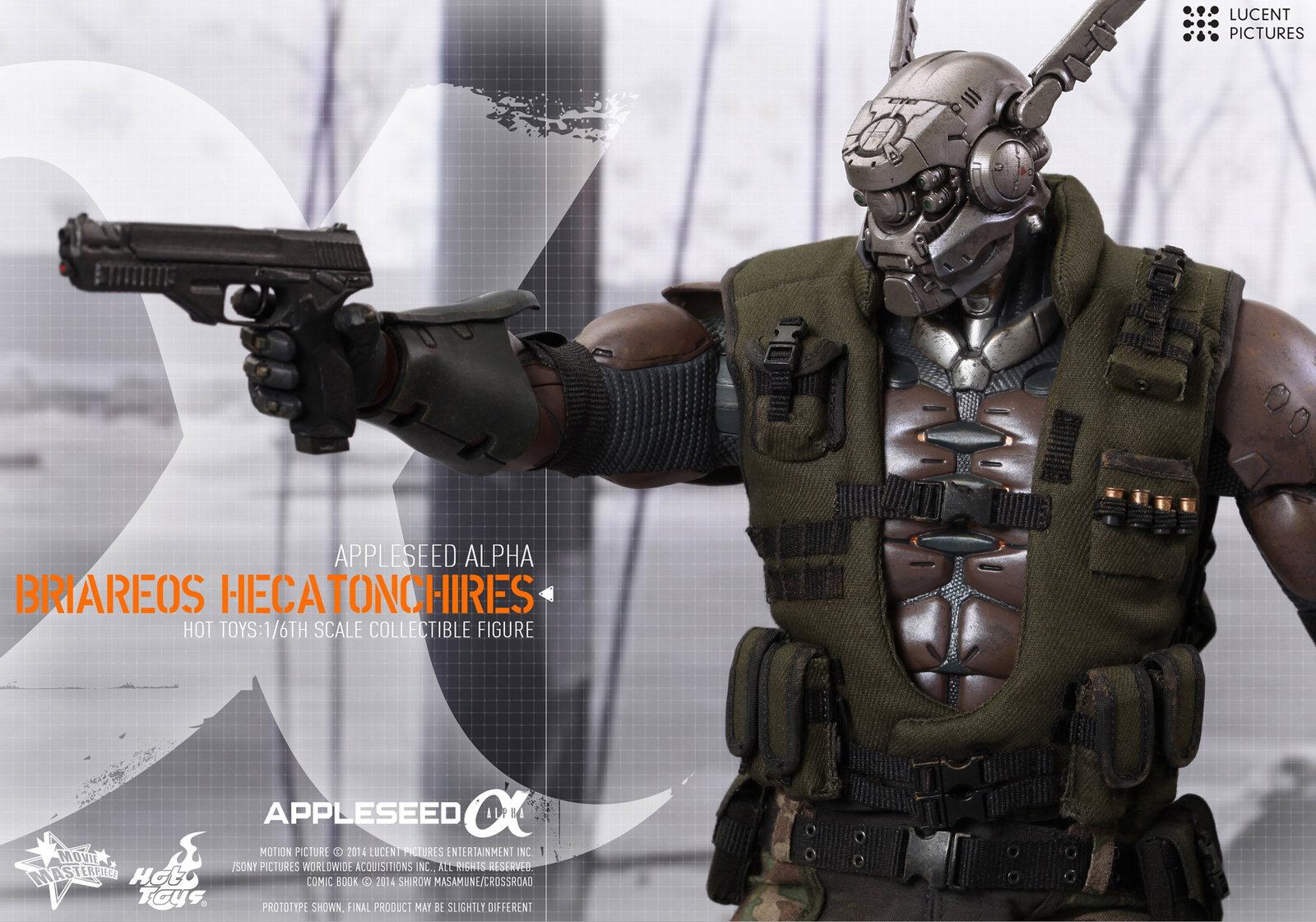 Appleseed Alpha - Briareos Hecatonchires image 7