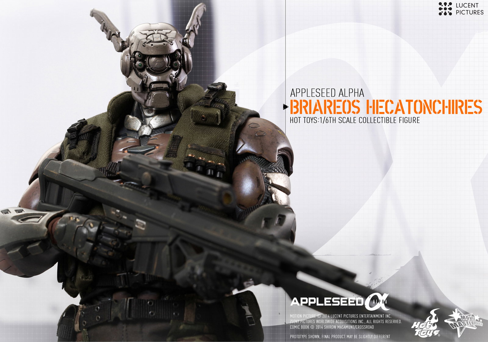 Appleseed Alpha - Briareos Hecatonchires image 8