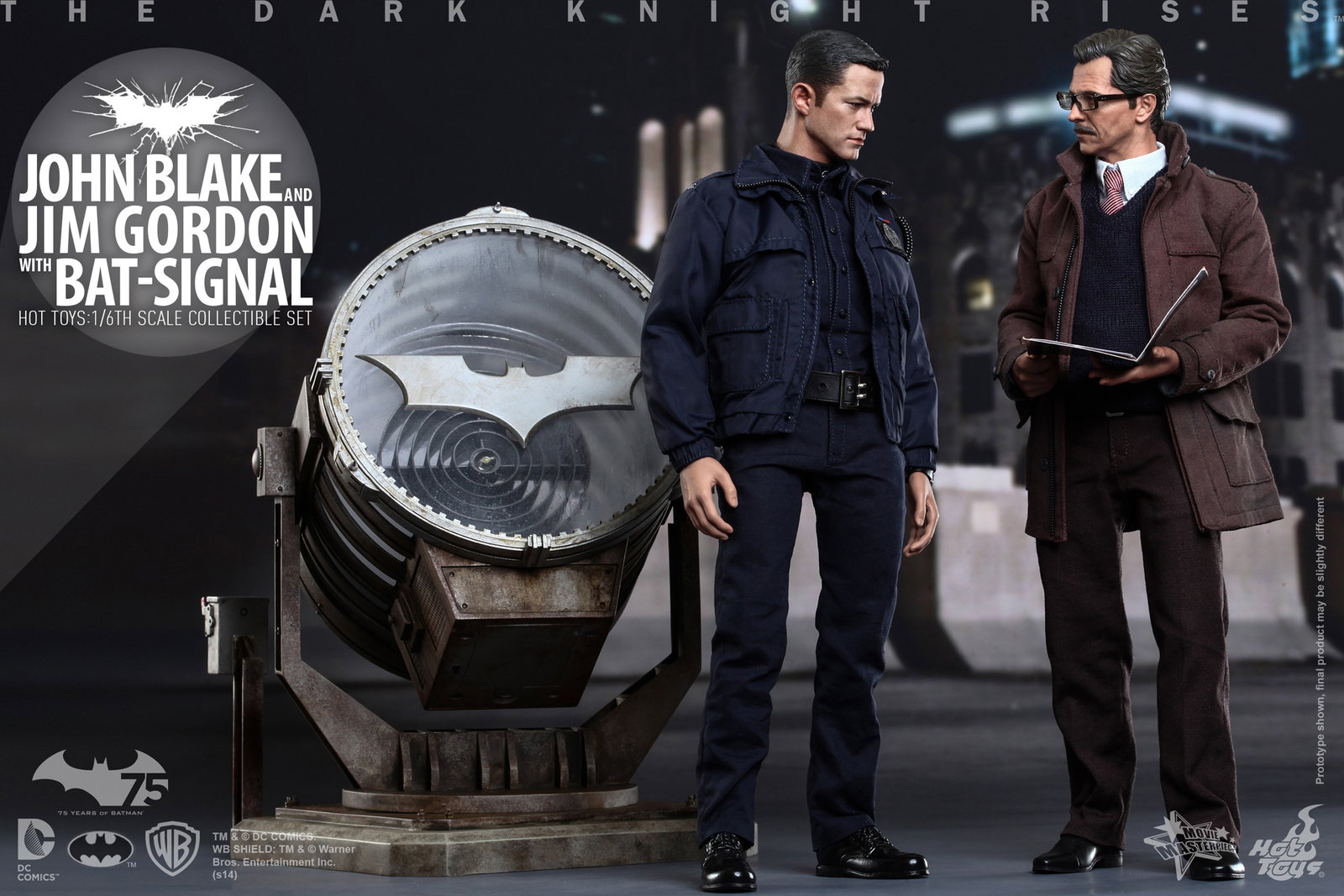 The Dark Knight Rises - John Blake & Jim Gordon Set [With Bat-Signal] image 2
