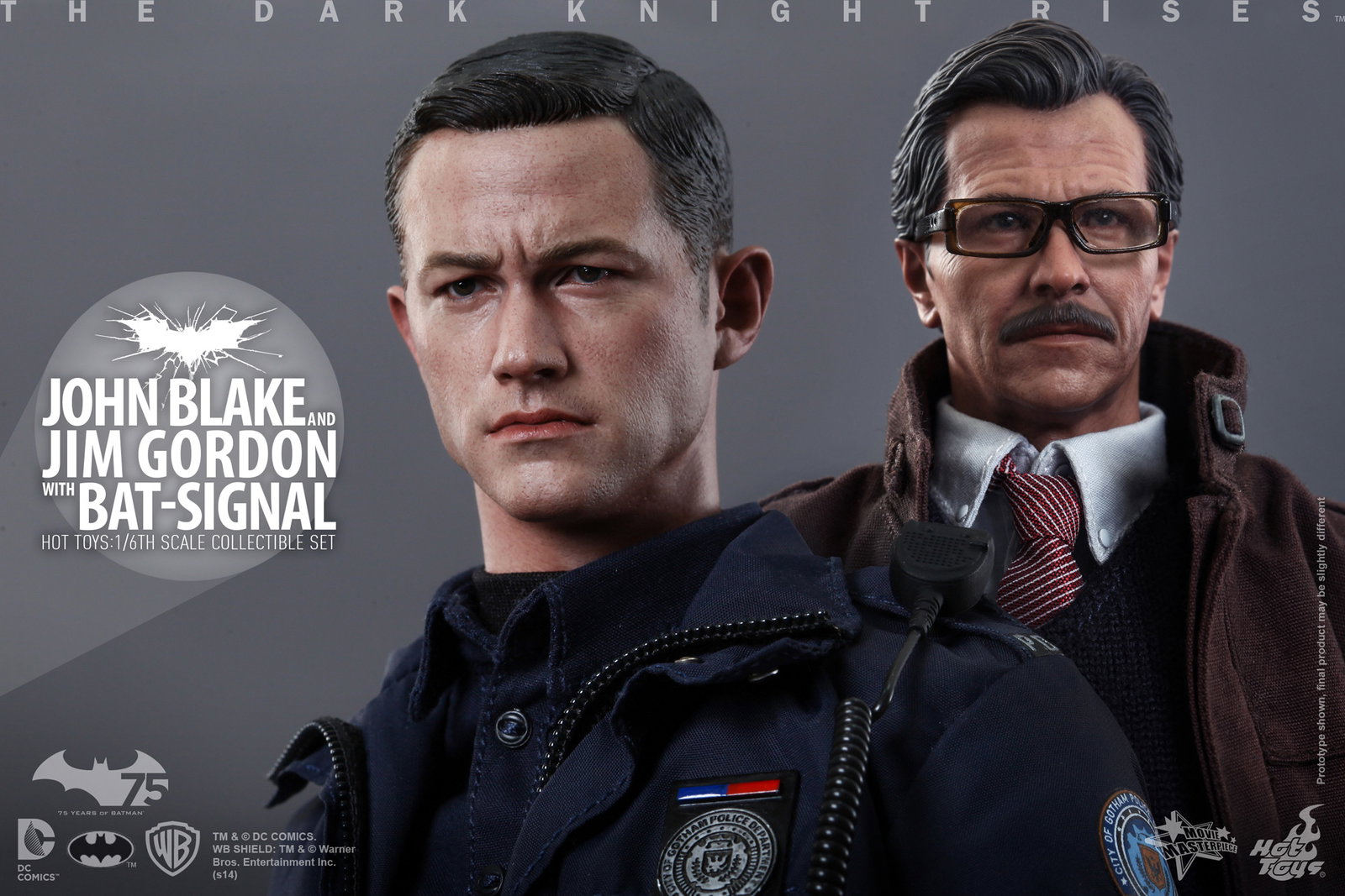 The Dark Knight Rises - John Blake & Jim Gordon Set [With Bat-Signal] image 8