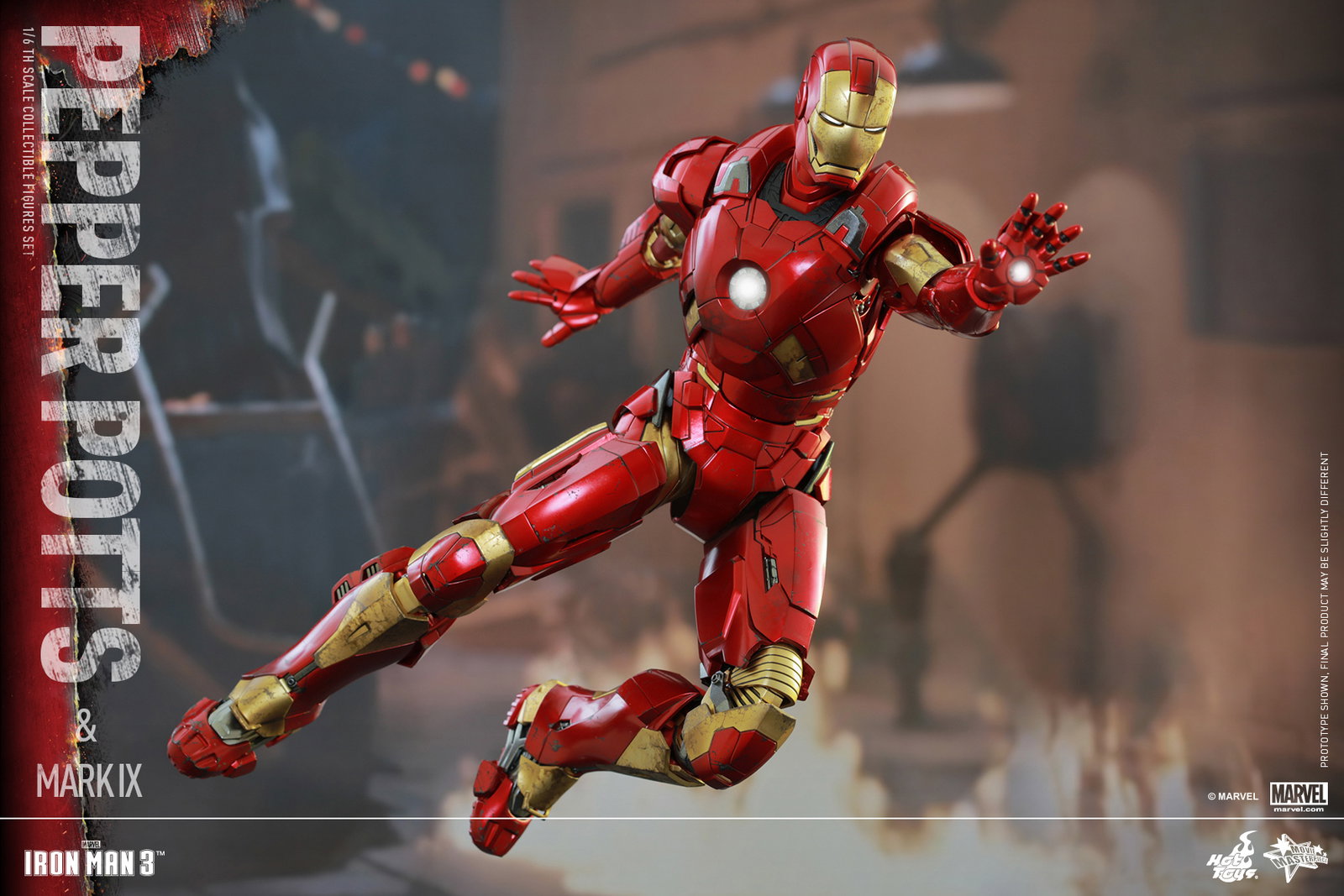 Iron Man 3 - Pepper Potts & Mark 9 [With Bonus Accessory] image 10
