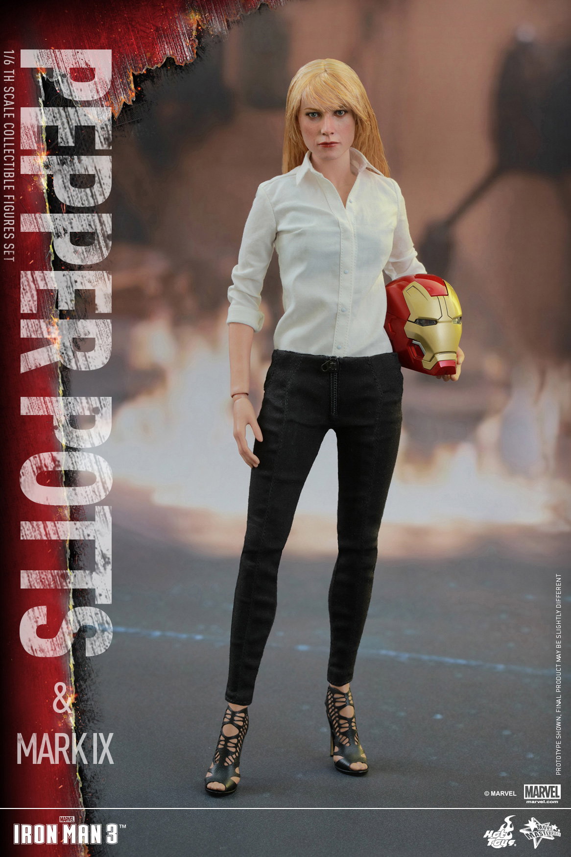 Iron Man 3 - Pepper Potts & Mark 9 [With Bonus Accessory] image 2