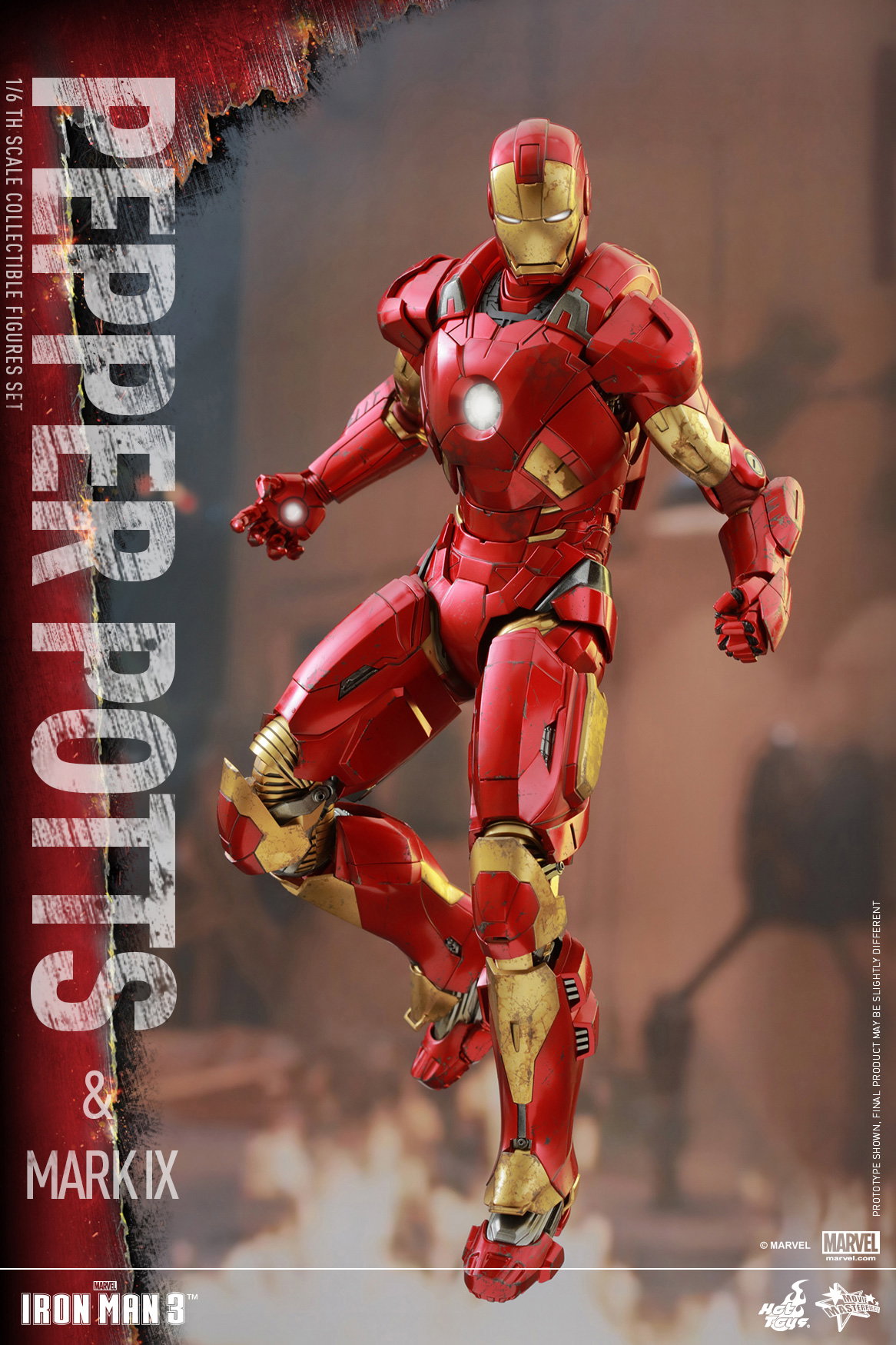 Iron Man 3 - Pepper Potts & Mark 9 [With Bonus Accessory] image 7
