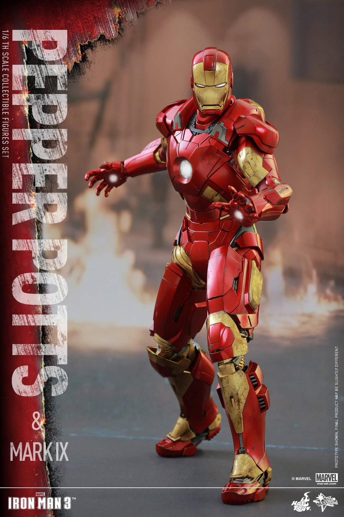 Iron Man 3 - Pepper Potts & Mark 9 [With Bonus Accessory] image 8