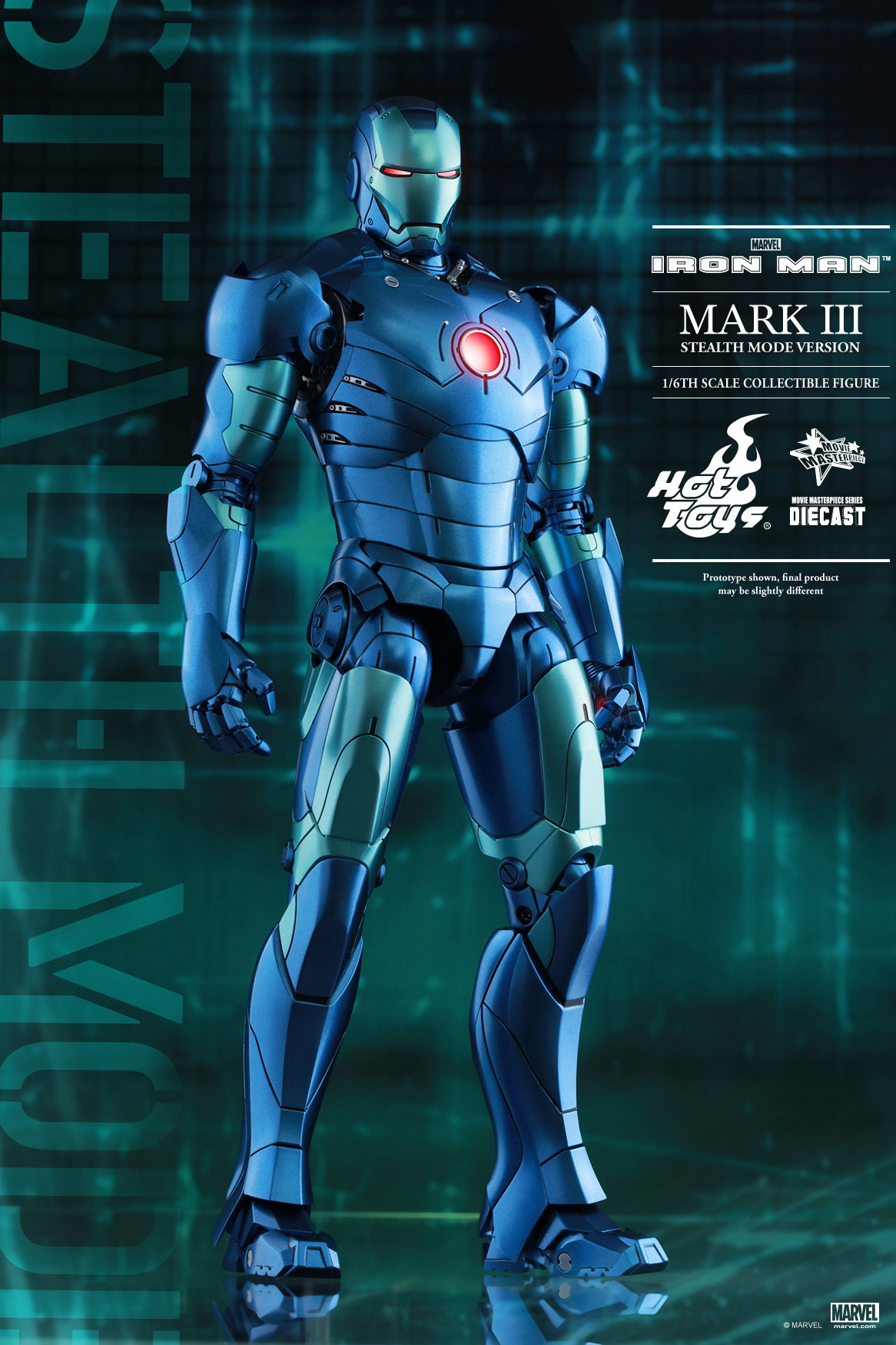 Iron Man - Mark 3 (Blue Stealth Version) image 1