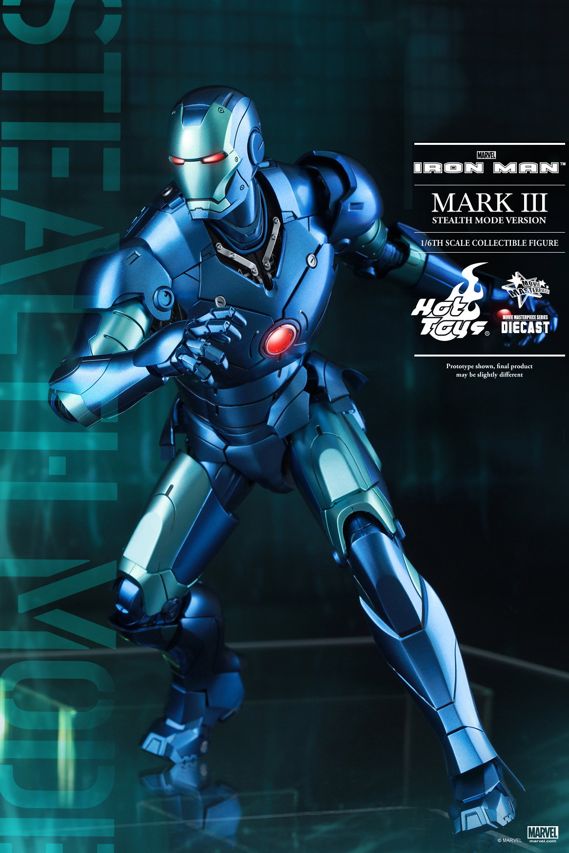 Iron Man - Mark 3 (Blue Stealth Version) image 2