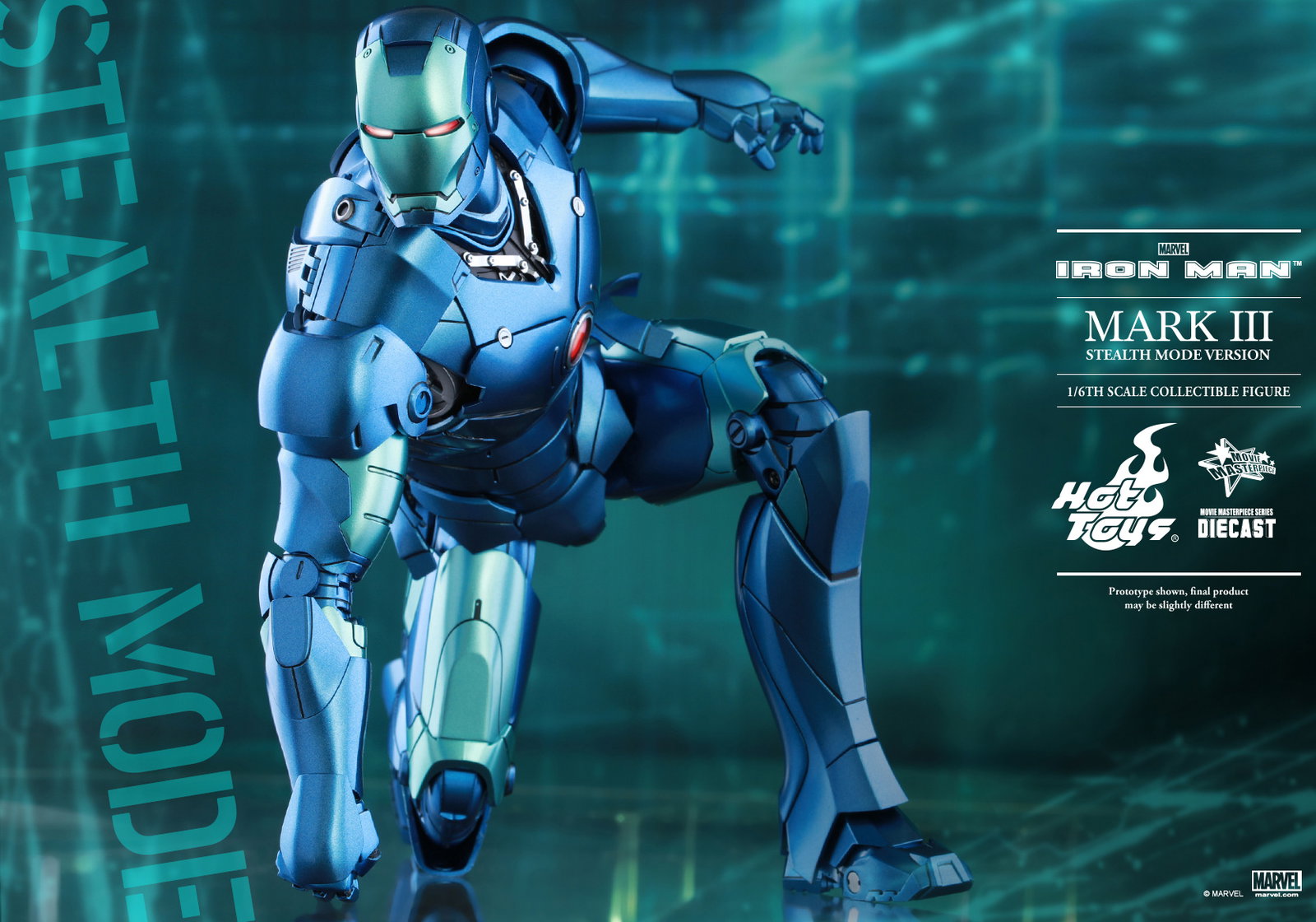 Iron Man - Mark 3 (Blue Stealth Version) image 3
