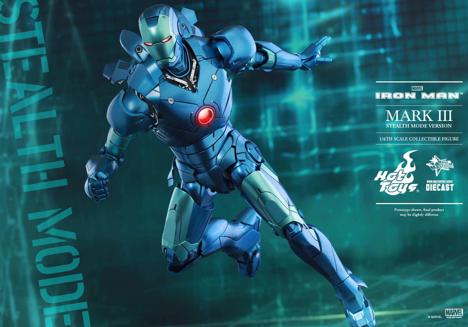Iron Man - Mark 3 (Blue Stealth Version) image 4