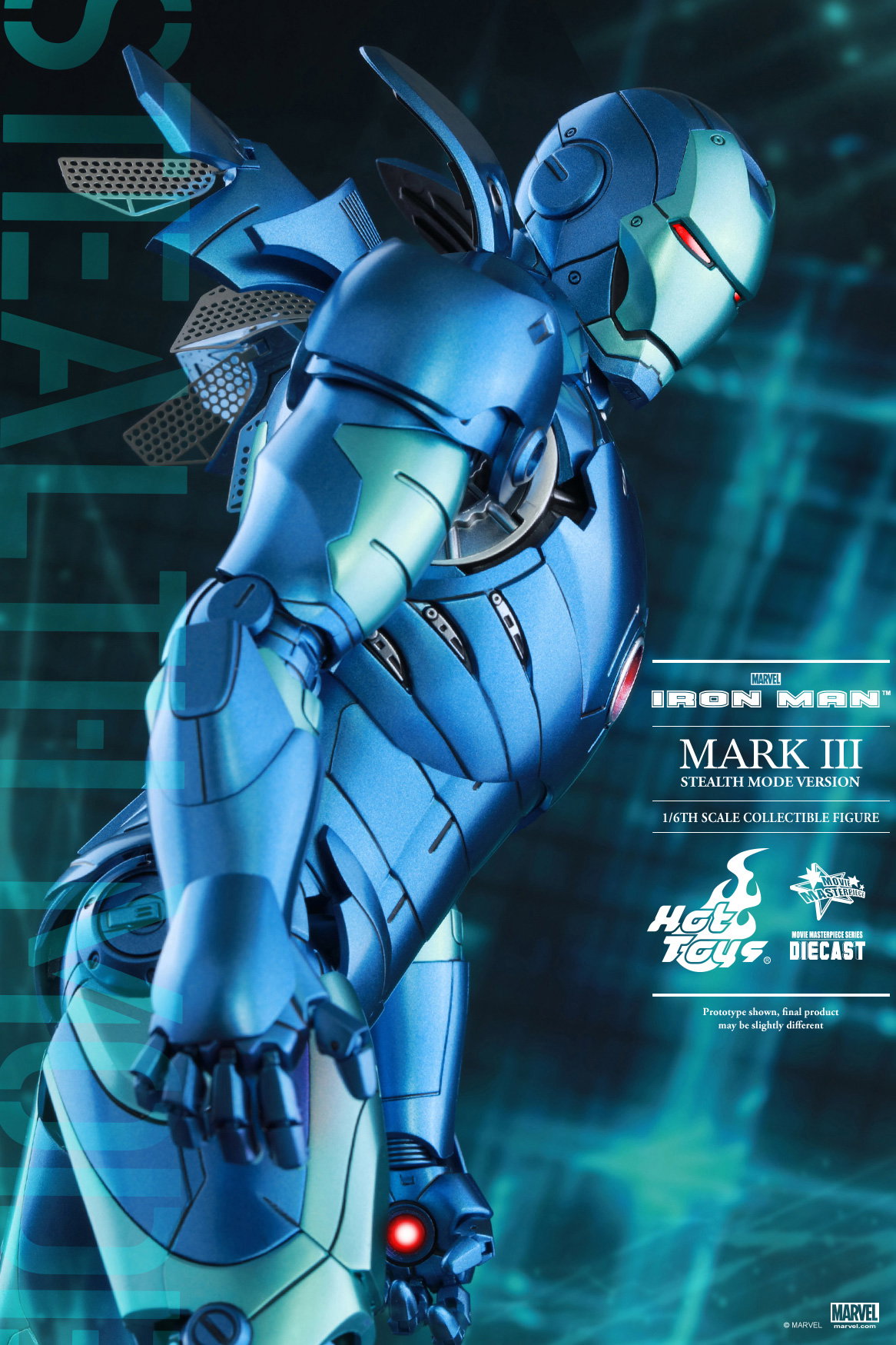 Iron Man - Mark 3 (Blue Stealth Version) image 5