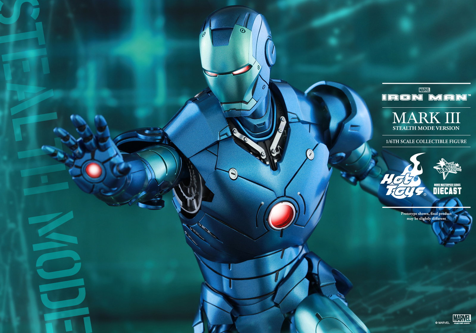 Iron Man - Mark 3 (Blue Stealth Version) image 6