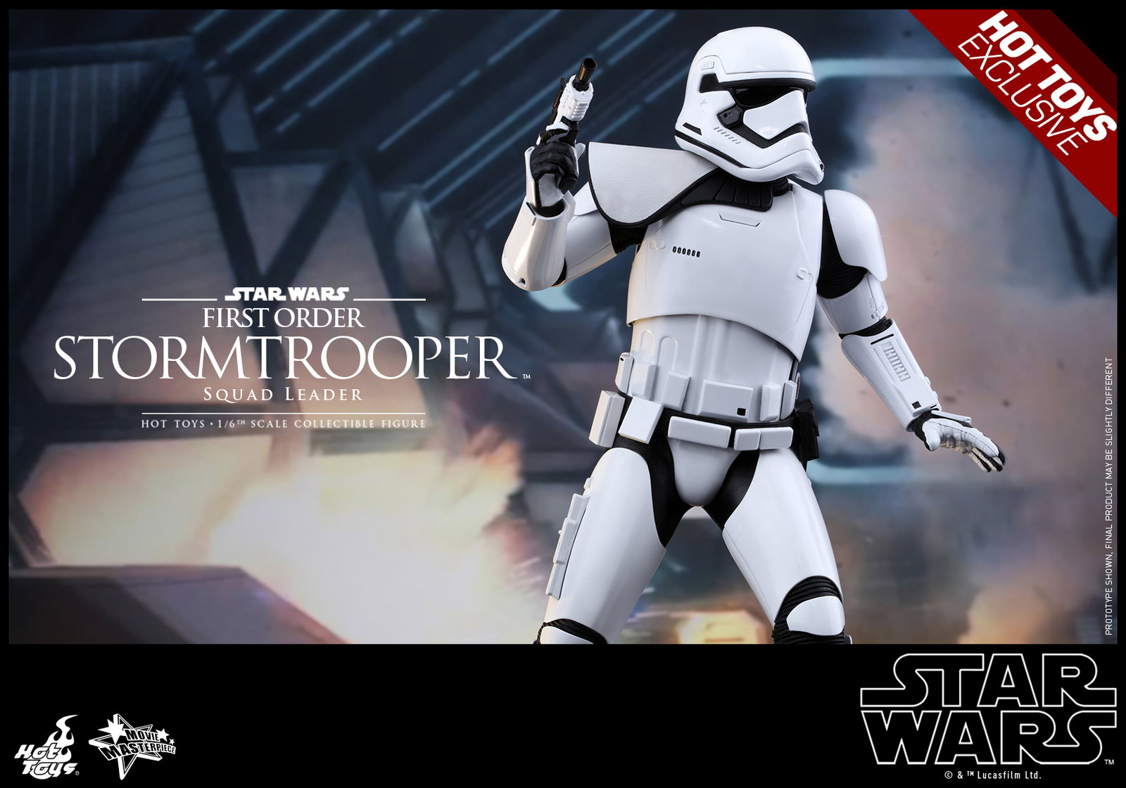 Star Wars The Force Awakens - First Order Stormtrooper (Squad Leader Version) image 9