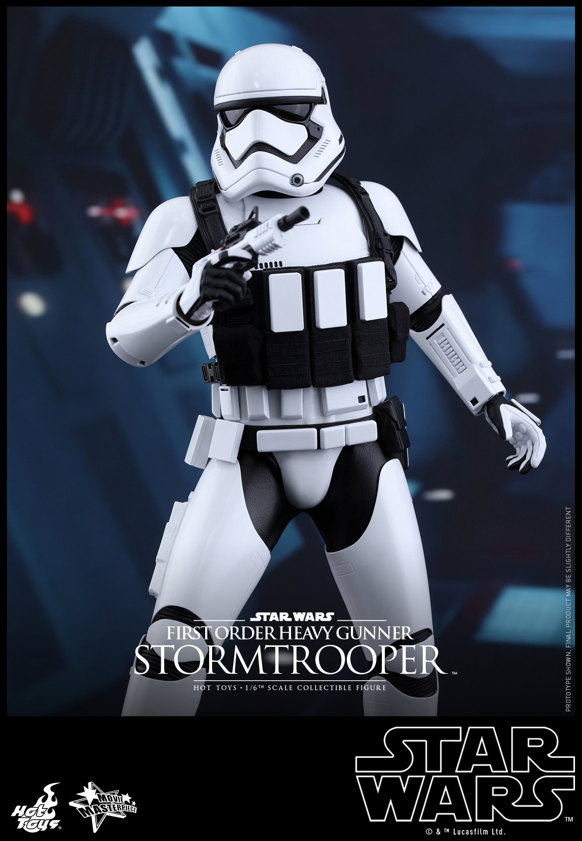 Star Wars The Force Awakens - First Order Stormtrooper (Heavy Gunner Version) image 10