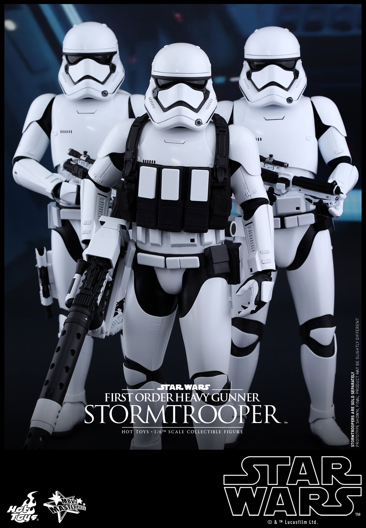 Star Wars The Force Awakens - First Order Stormtrooper (Heavy Gunner Version) image 5