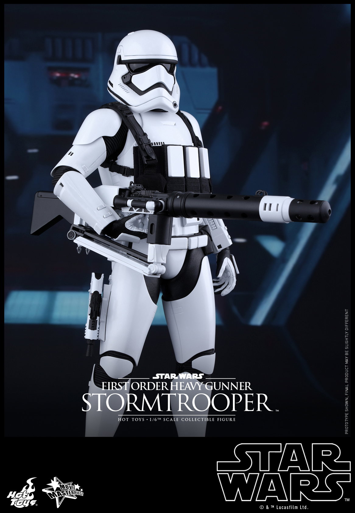 Star Wars The Force Awakens - First Order Stormtrooper (Heavy Gunner Version) image 7