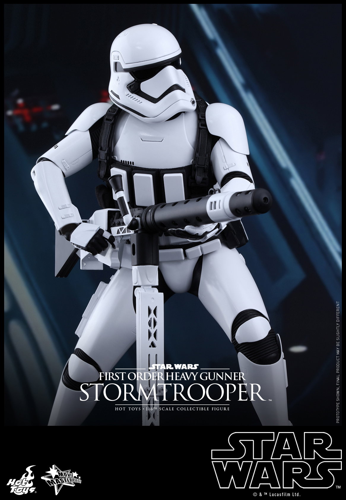 Star Wars The Force Awakens - First Order Stormtrooper (Heavy Gunner Version) image 9